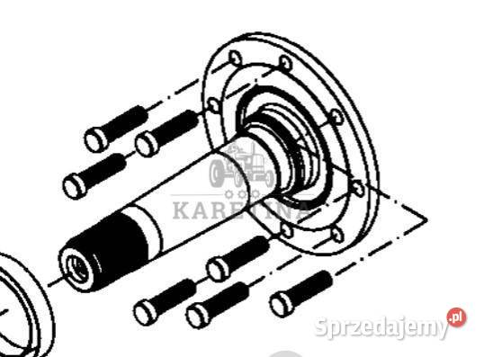 Fendt 414 415 Vario Wał Tylnej Osi Zwolnicy Jastrzębniki