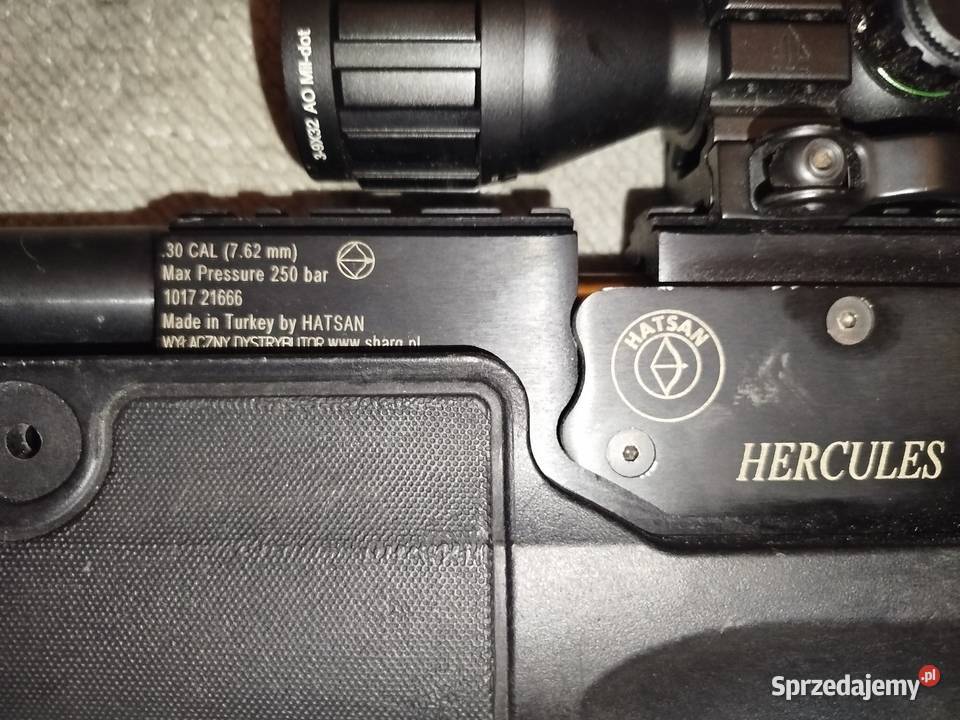 Wiatrówka PCP Hatsan Hercules 762 mm Góra Kalwaria