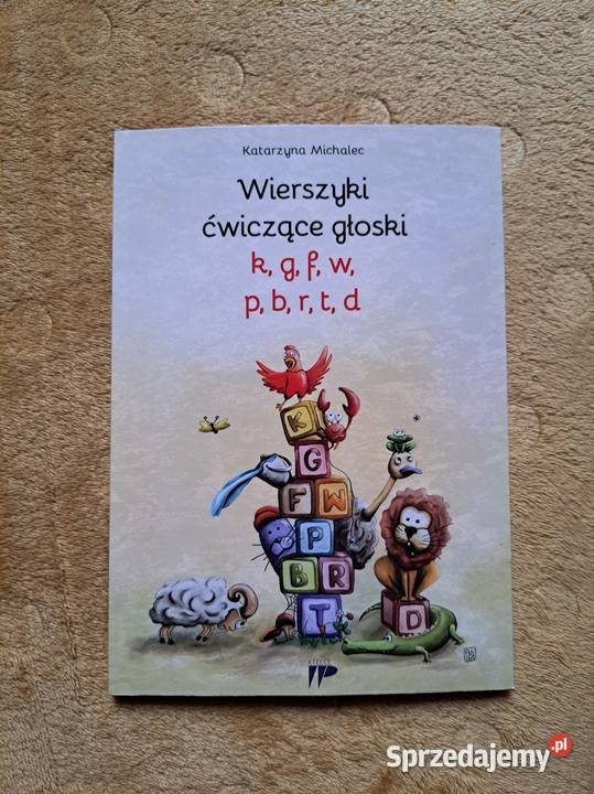 Michalec wierszyki ćwiczące głoski k g f w p b r Kraków