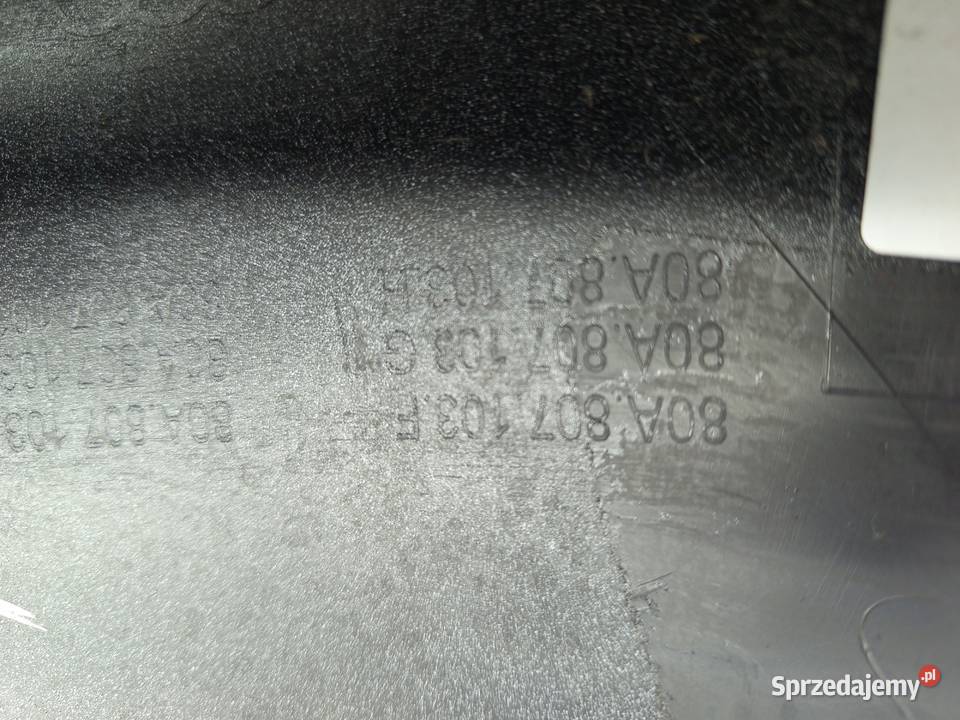 Narożnik zderzaka prawy audiq Q5 SLine org Rzeszów