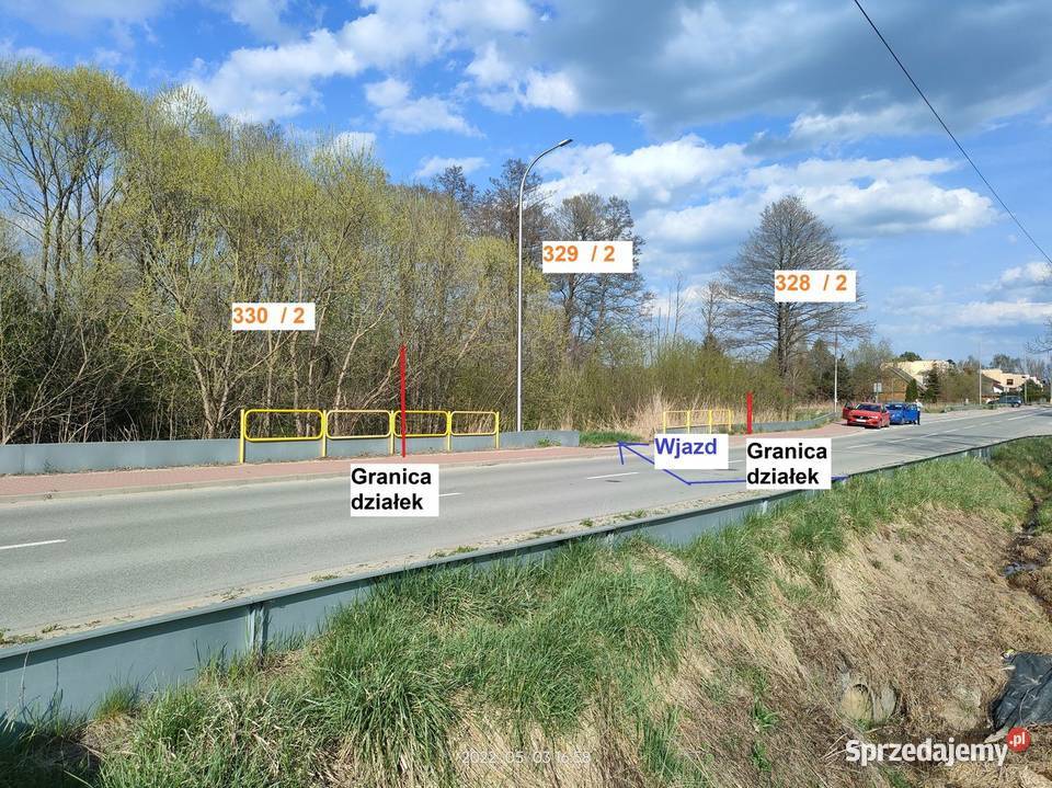 Działka rolna Skarżysko 7293 m2 Ponurego 7293m2