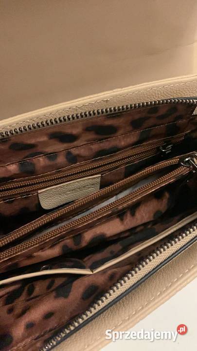 Torebka kremowa do ręki i na ramię Boguchwała