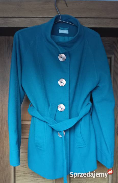 Płaszcz kurtka turkus Bolero Flauszowy 36164 Inny rodzaj