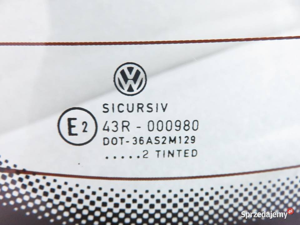SZYBA TYLNA VW GOLF IV HB małopolskie sprzedam
