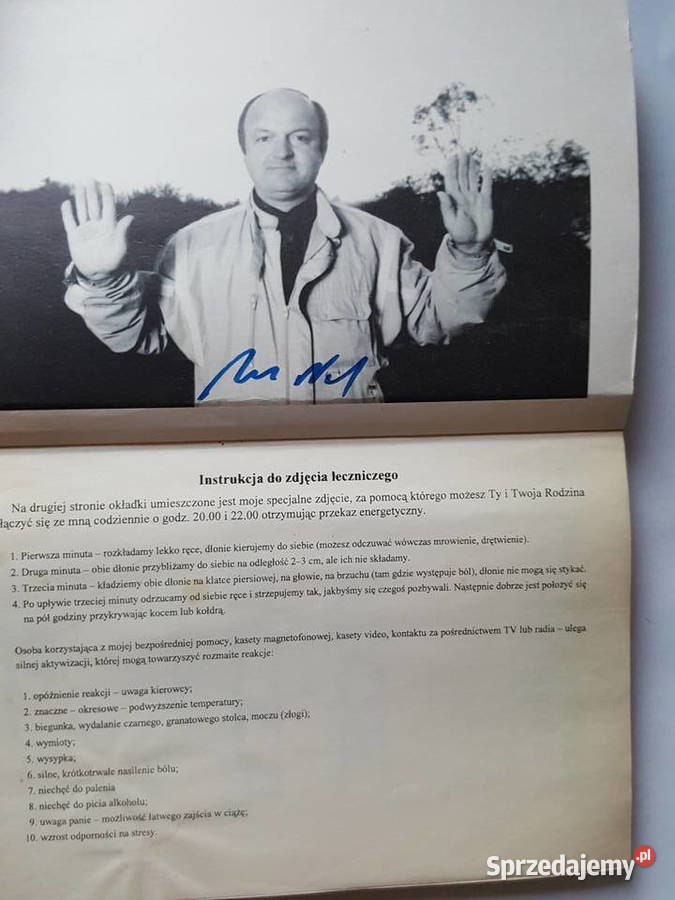 KSIĄŻKA Ręce które leczą Zbigniew Nowak Rok wydania 1994 Złotniki sprzedam