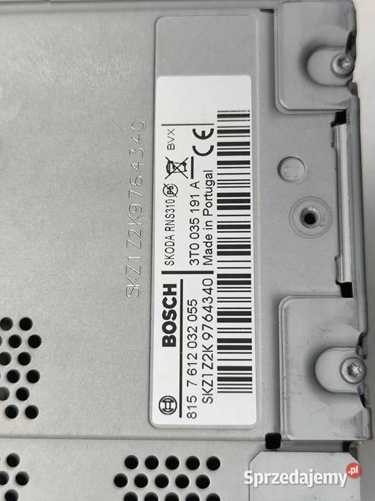 RANIO NAWIGACJA SKODA OCTAVIA II 3T0035191A