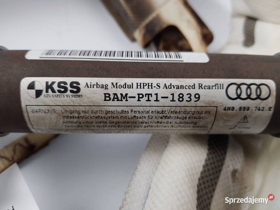 KURTYNA PRAWA 4H0880742E A8 D4 NIE LONG FV 23 Lipno