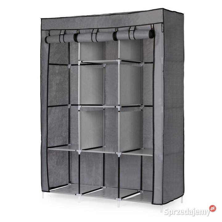 Składana szafa tekstylna materiałowa garderoba 125cm Poznań sprzedam