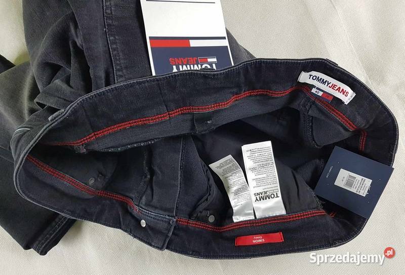 Męskie jeansy Tommy Jeans Simon Skinny Plus śląskie Tarnowskie Góry