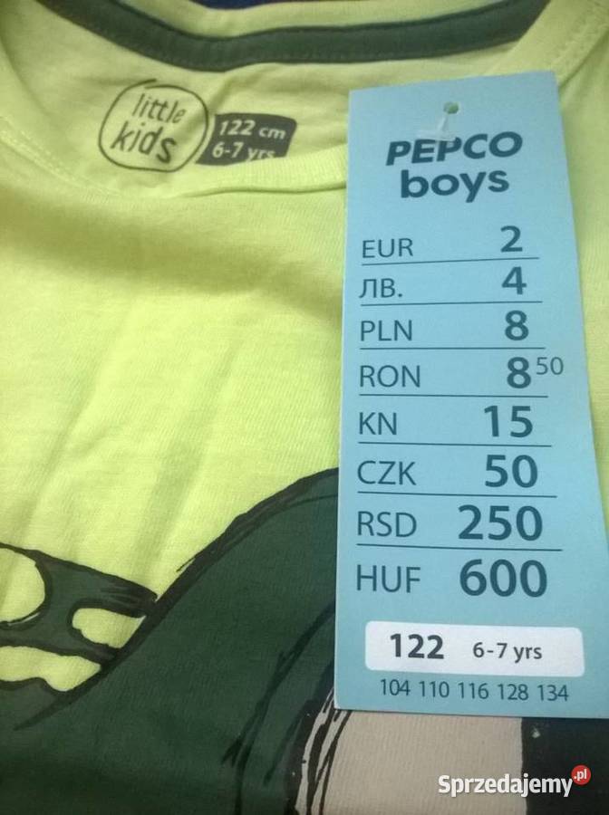 Nowa podkoszulka chłopięca little kids Świętajno sprzedam