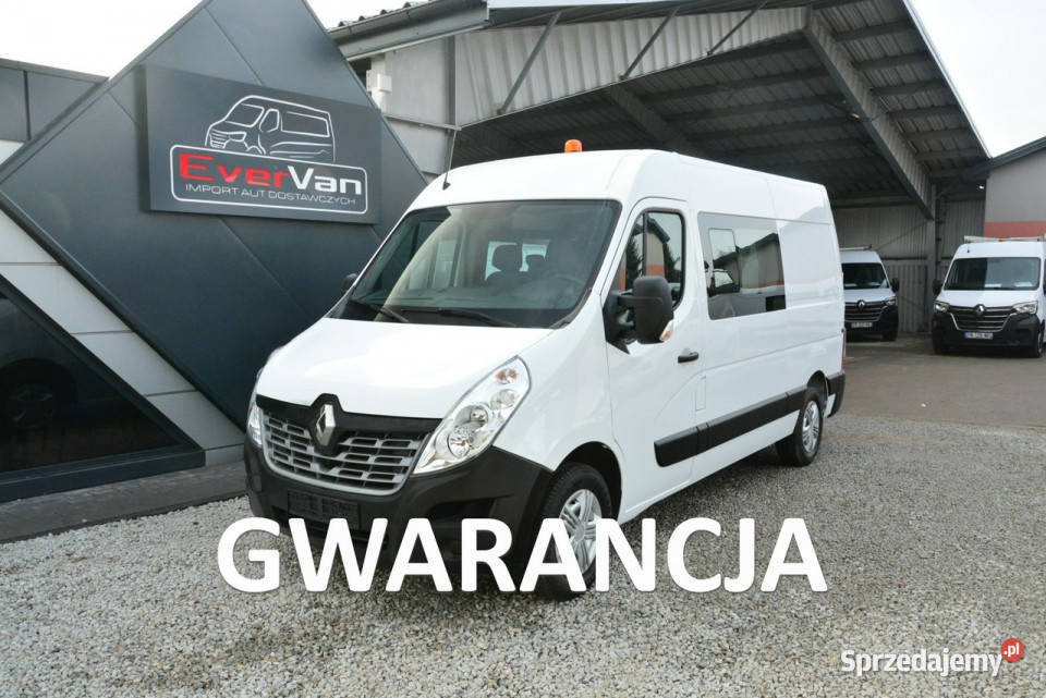Renault Master średniak 7 osobowy L2H2 biały Warszawa