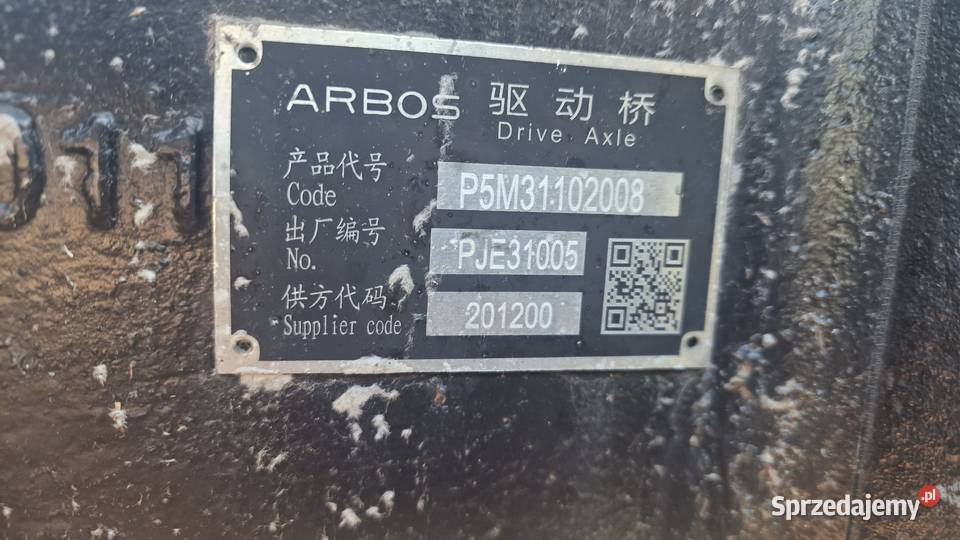 Most przedni Arbos P5000 P5100 P5130 P5M31102008 Lipa
