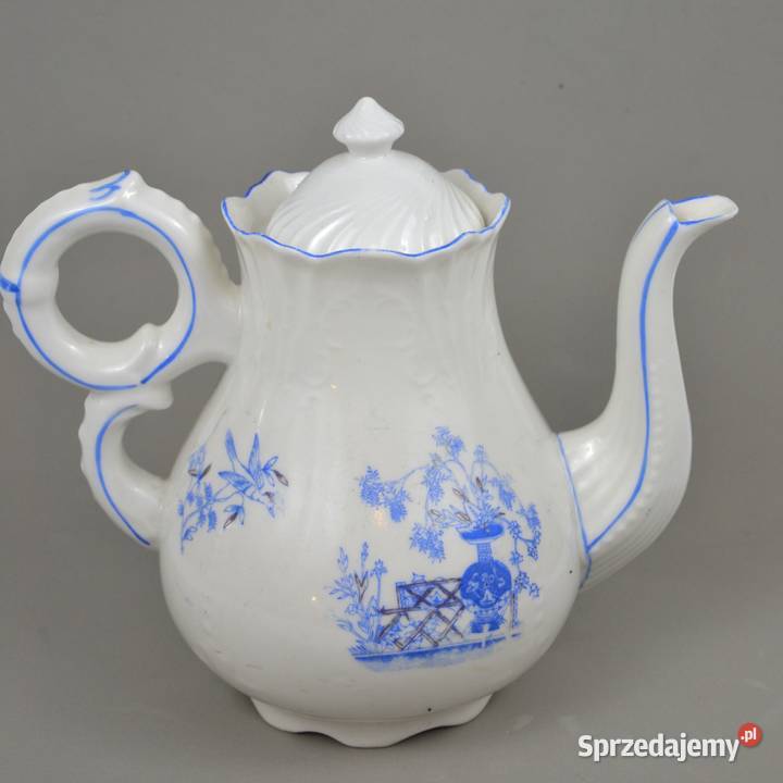 Stary dzbanek do kawy z serii CHINA BLAU