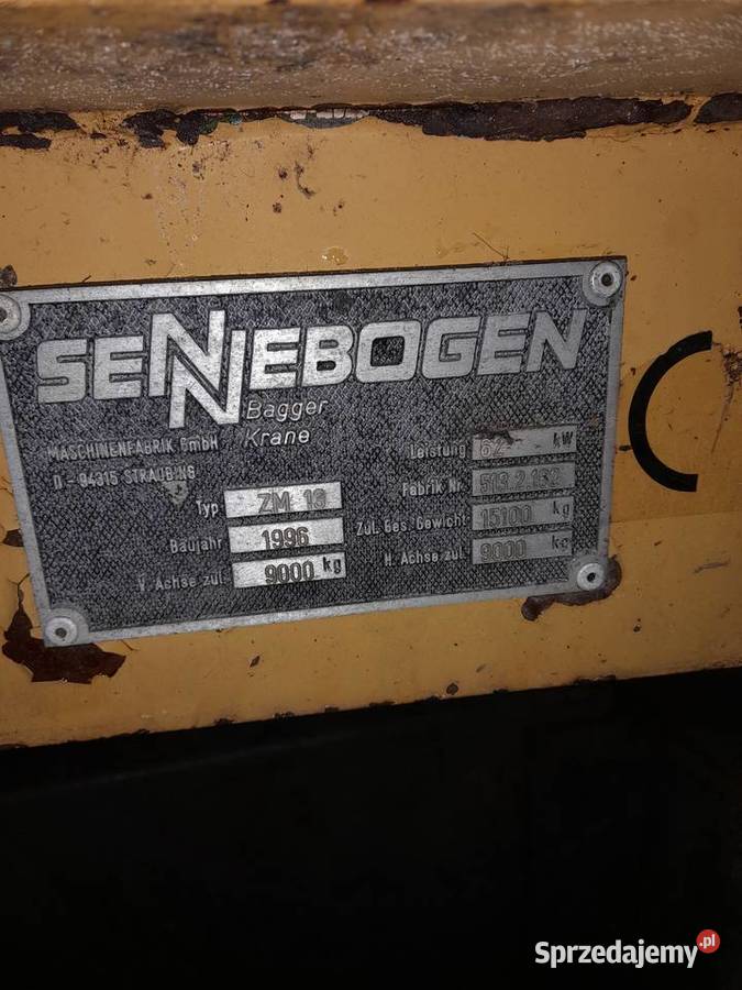 Koparka zeppelin zm 13 C Motoryzacja Rogóźnia sprzedam