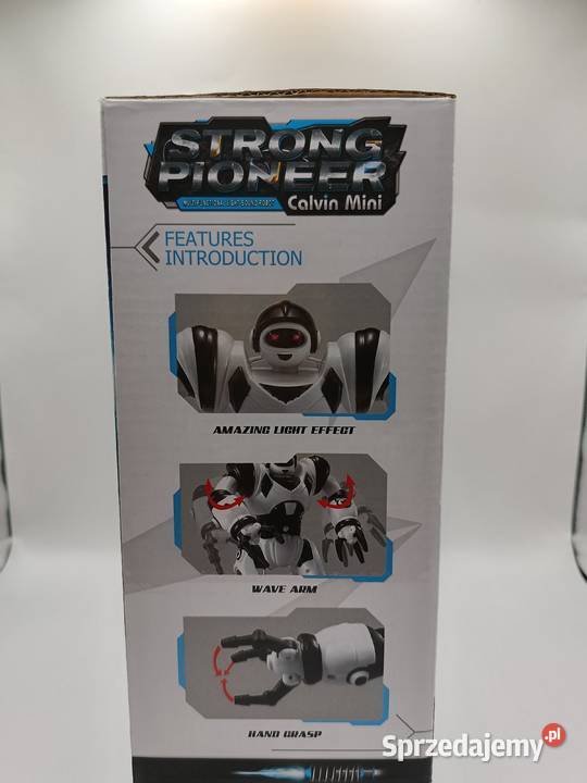 Interaktywny robot Calvin Mini światło i dźwięk Zdalnie sterowane