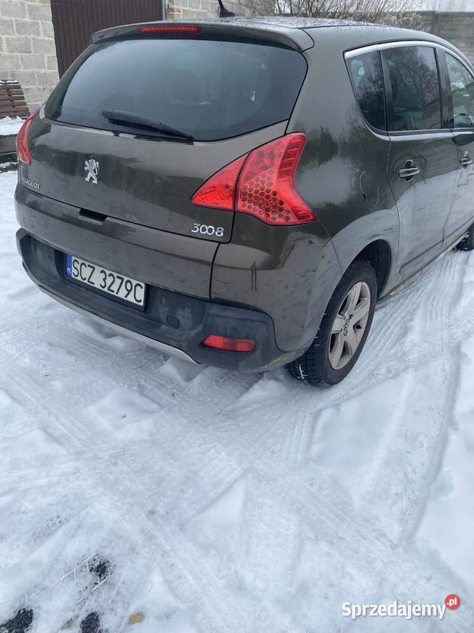 Peugeot 3008 16 diesel 2010r śląskie Częstochowa