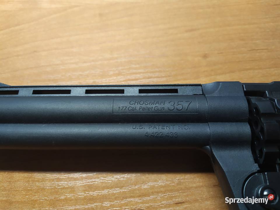 Wiatrówka rewolwer Crosman 357 co2 45 mm Pielgrzymowice