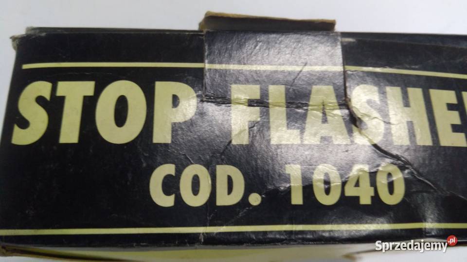 STOP FLASHER SYGNAŁ ŚWIETLNY STOP KOD 1040 Bielsk Podlaski
