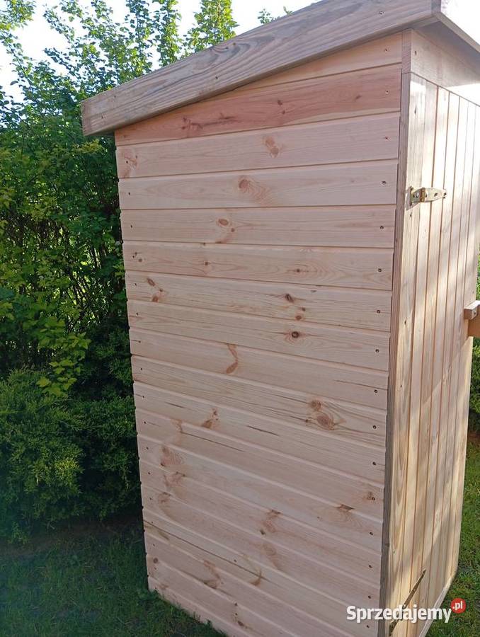 Toaleta Drewniana Z Deski Heblowanej Wychodek Wrocław