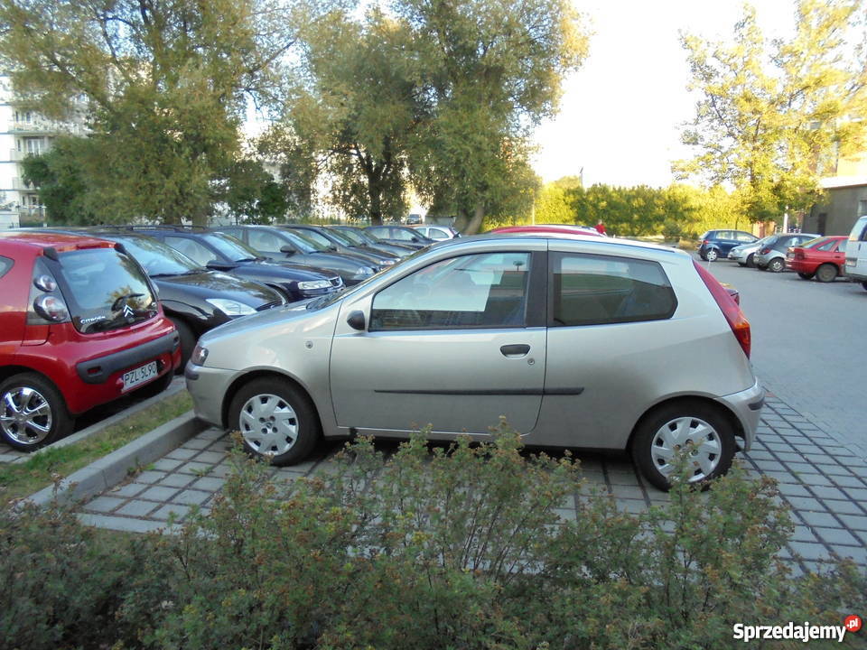 fiat punto II wspomaganie 1999 KLIMAWSPOMAGcity welurowa tapicerka Samochody osobowe Bydgoszcz