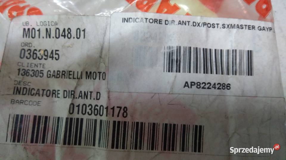 Kierunkowskaz prawy przód lewy tył migacz Bielsk Podlaski