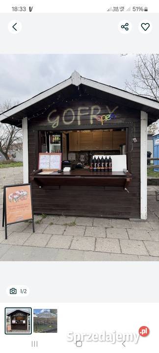 Sprzedam budkę gastronomiczną
