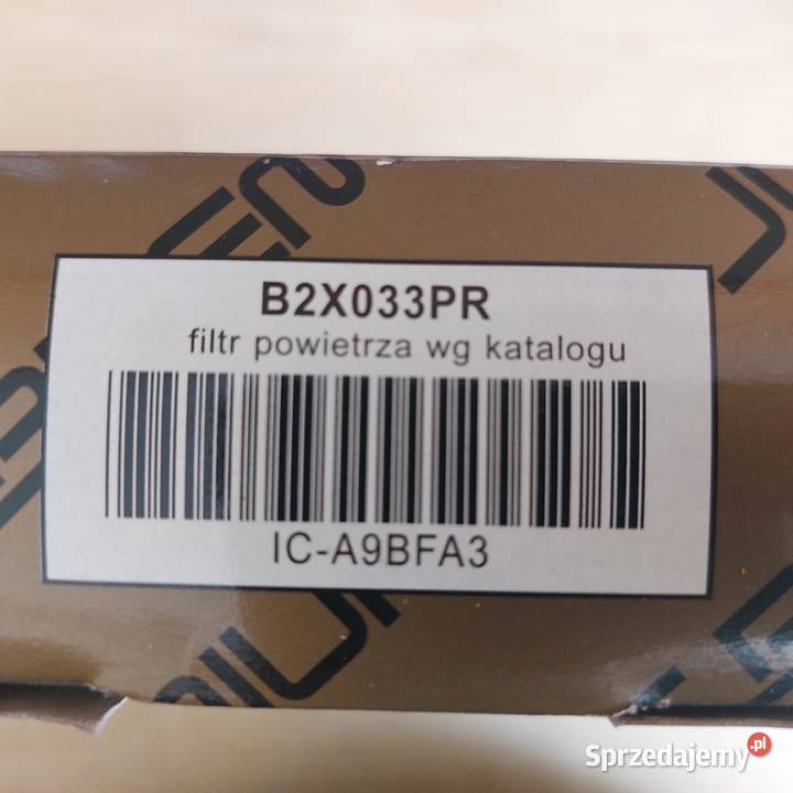 Filtr powietrza JC Premium B2X033PR Motoryzacja lubuskie Żary sprzedam