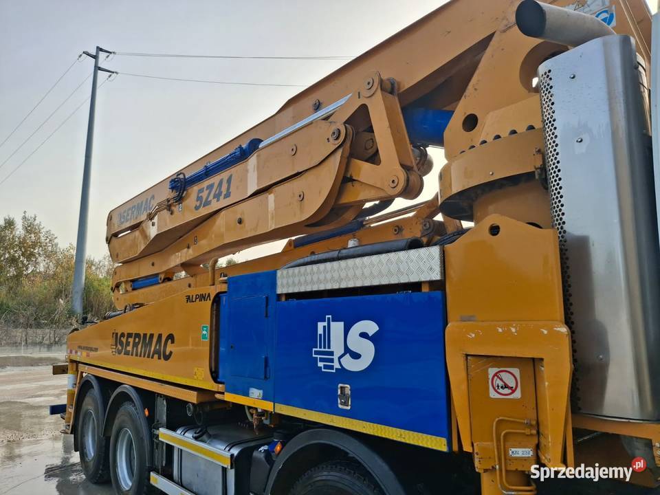 Popmpa do betonu Sermac 41mb Katowice