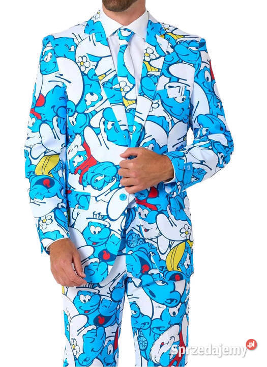 OPPOSUITS Garnitur męski z krawatem kolorowy Odzież codzienna wielkopolskie Ostrów Wielkopolski