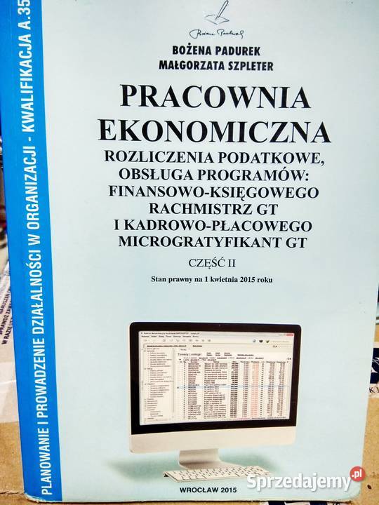 Pracownia ekonomiczna 2 rozliczenia podatkowe Warszawa sprzedam