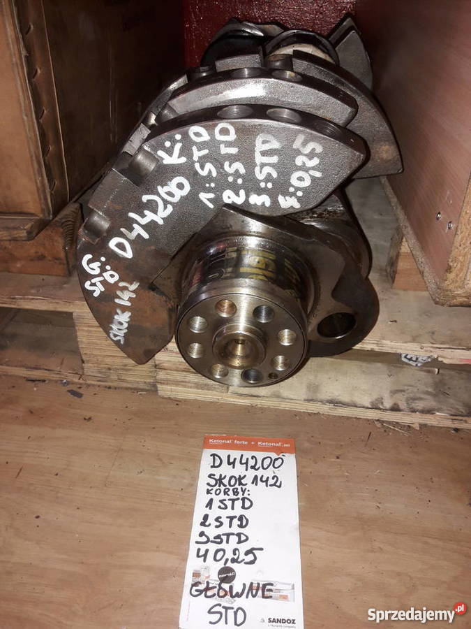 Wał korbowy 4220302901 D44200 Mercedes 1836 2529 Częstochowa