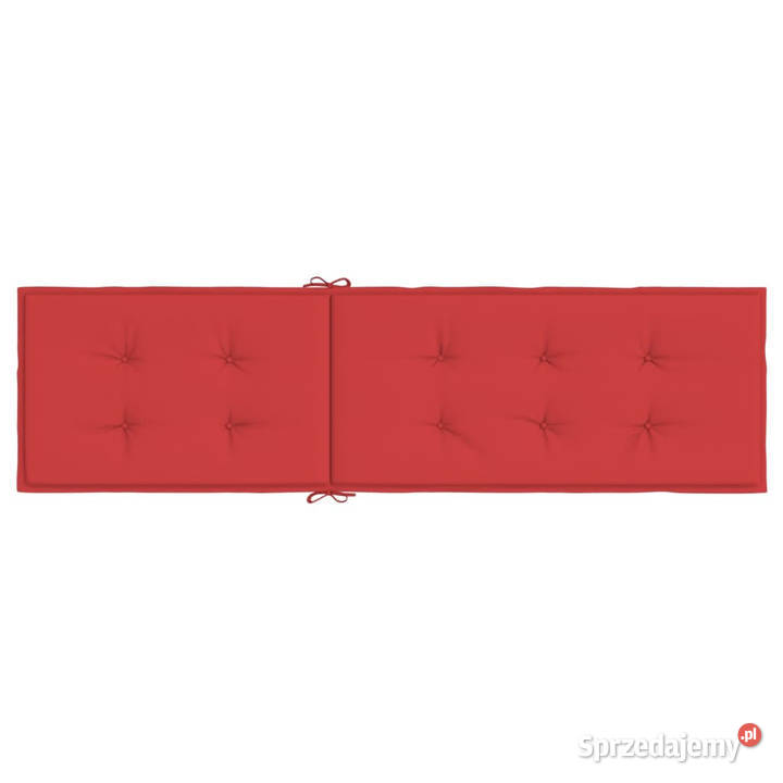 Poduszka na leżak czerwona 75105x50x4 WM314179 Warszawa