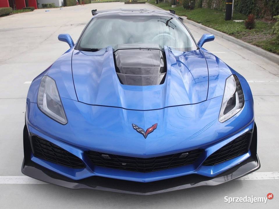 Chevrolet corvette c7 z51 2lt czarny środek Warszawa
