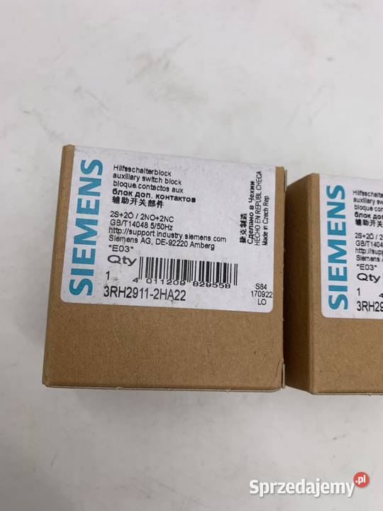 Siemens 3RH29112HA22 Styki pomocnicze mazowieckie Warszawa