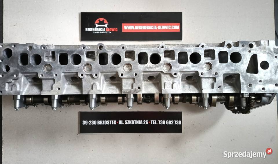 GŁOWICA Mercedes 32 CDI 20V W211 613 A6130101420 osobowe Głowice cylindrów Brzostek