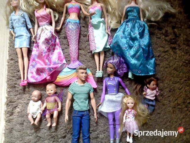 Lalki duży zestaw małopolskie Zakopane sprzedam