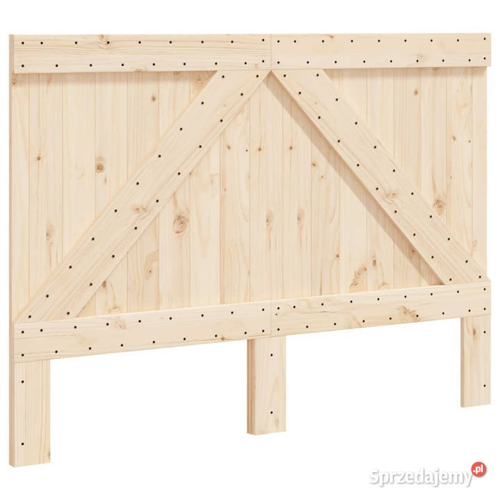 Wezgłowie łóżka 140x104 lite drewno sosnowe Warszawa