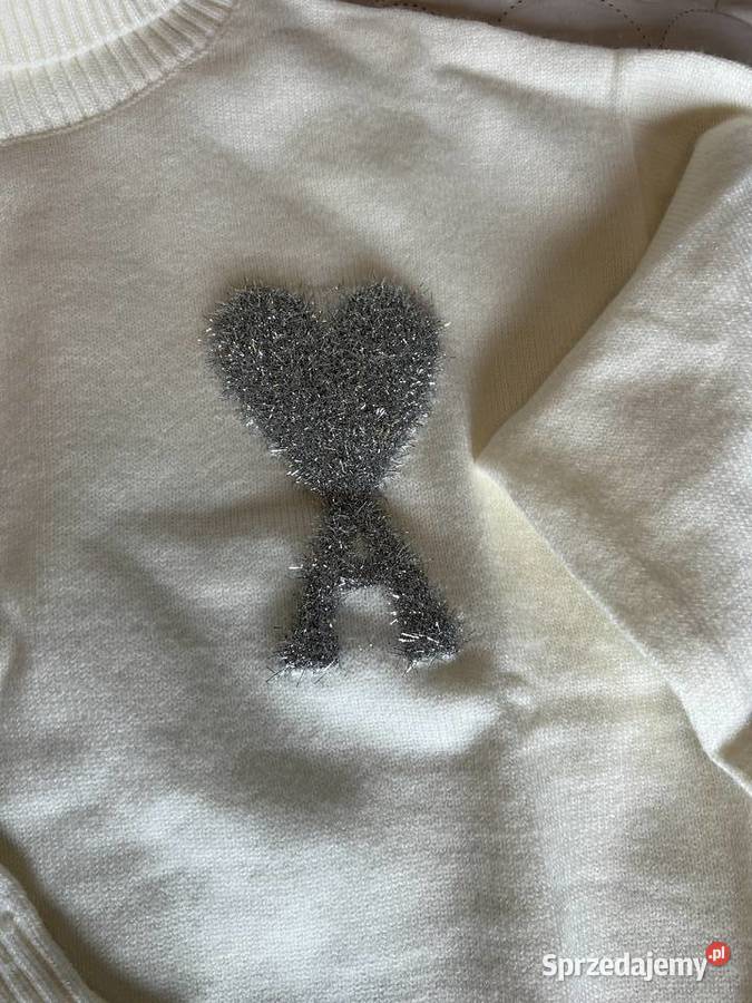 Golf biały rozmiar M wełna długi Kalisz sprzedam