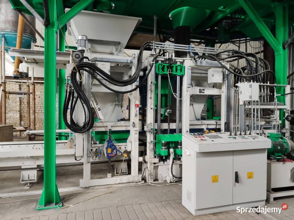 SUMAB R400 wibroprasa Szwecja 6912 bloków w 8 Produkcja Warszawa