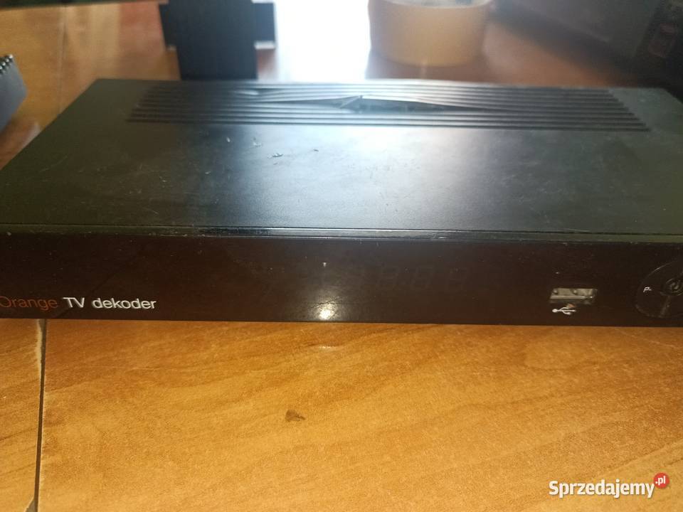 FunBox 6 Tv Dekoder Orange modem ZESTAW s-video dolnośląskie Legnica