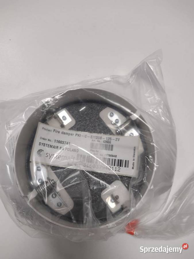 Nowa klapa przeciwpożarowa PKICEI120S125ZV