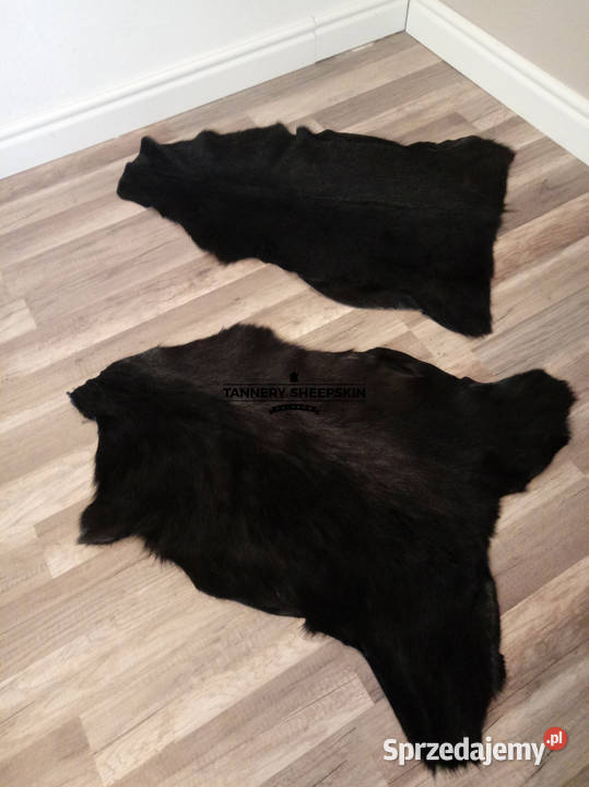 Skóra z Kozy Czarna Skóry Kozie Naturalne małopolskie