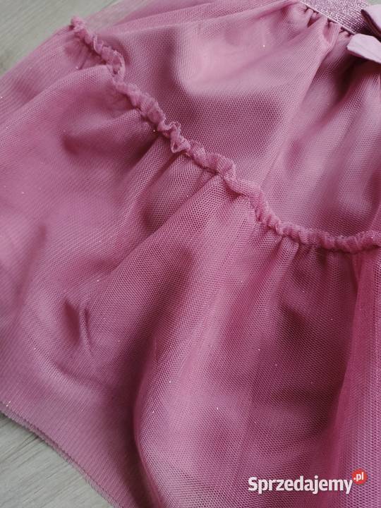 Spódniczka dziewczęca tiulowa różlila z brokatem mazowieckie Płock