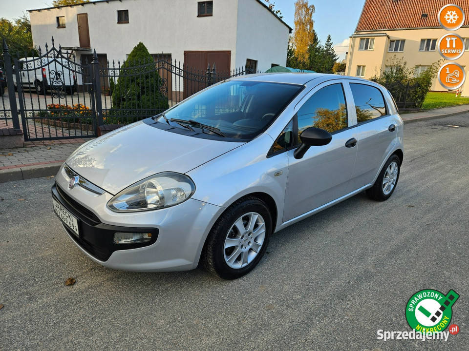 Fiat Punto Evo Opłacony Zdrowy Zadbany ABS