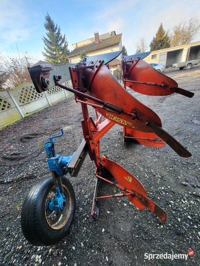 Pług 2 skibowy obrotowy KRONE kverneland lemken Osięciny