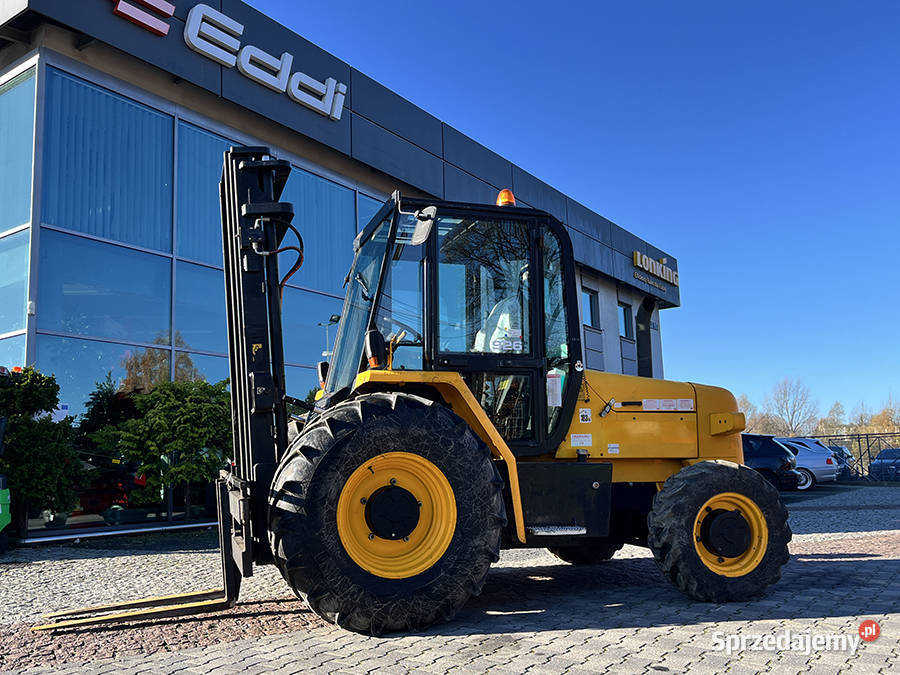 Wózek widłowy terenowy JCB 926 4 WD triplex 55 m diesel Kęty sprzedam