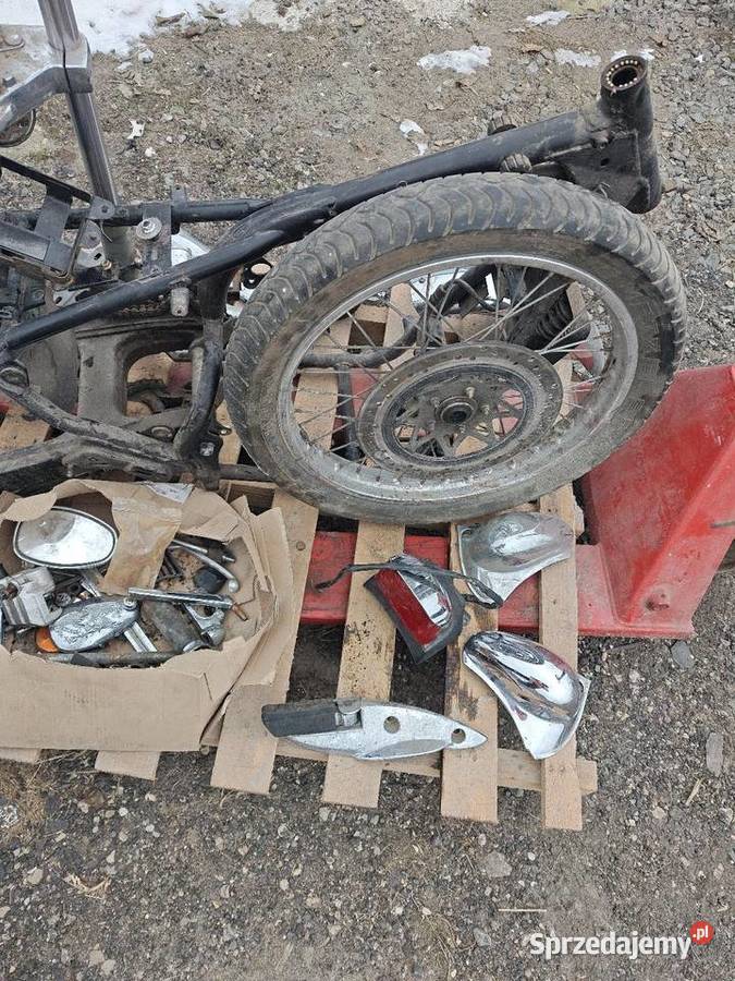 Sprzedam pozostałości Kymco Zing 125 Motocykle na części Konin