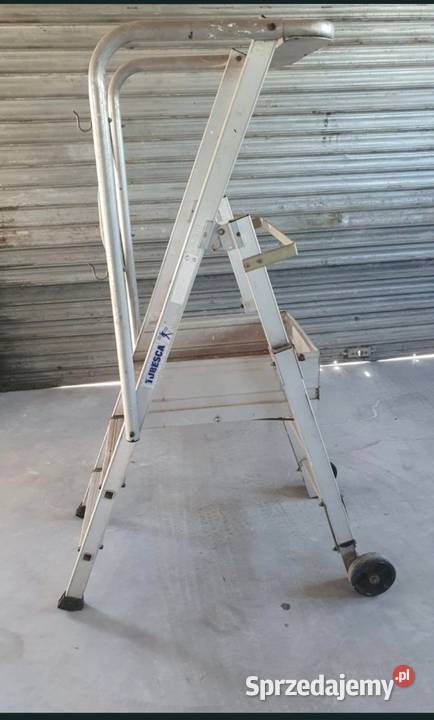 Drabina podestowa platforma robocza TUBESCA dolnośląskie Chojnów sprzedam