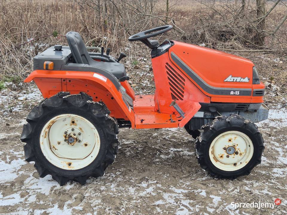 Traktorek traktor KUBOTA ASTE A13D 13 Małuszyn