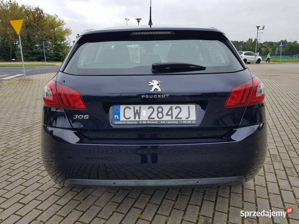 Peugeot 308 16 Benzyna Klimatronik światła do jazdy dziennej